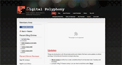 Desktop Screenshot of digital-polyphony.com