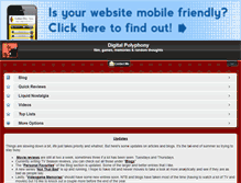 Tablet Screenshot of digital-polyphony.com